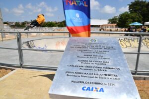 Skate Park na Zona Norte de Natal é inaugurado