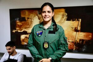 Policial civil será a primeira mulher a comandar aeronaves do CIOPAER